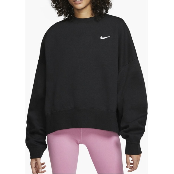Nike Tops - Nike Black Crewneck Sweatshirt